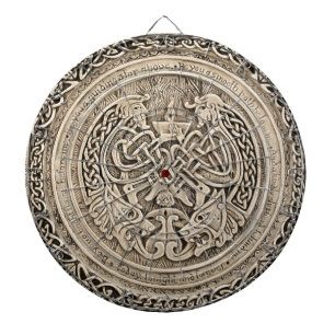 CELTISCHE VLAM —  CELTISCH ONTWERP DARTBORD