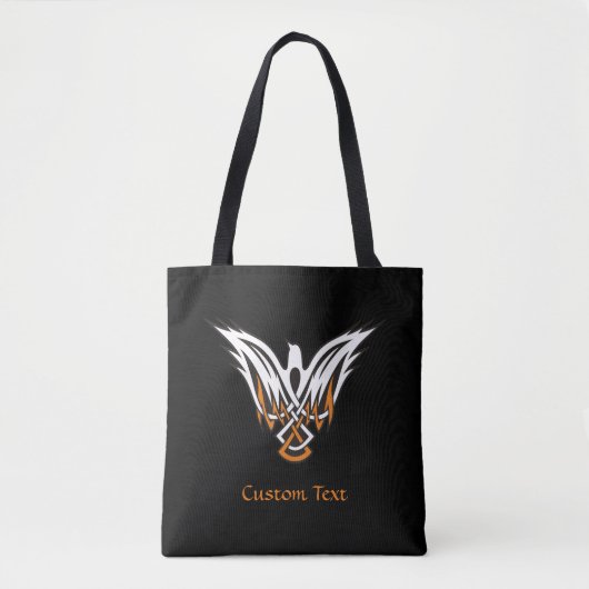 Celtische Vogeltas Tote Bag (Voorkant)
