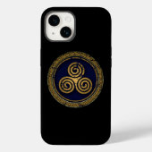 CELTISCHE ZWIRLS CIRCLE Case-Mate iPhone CASE (Achterkant)