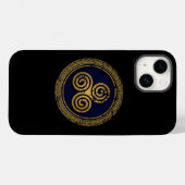 CELTISCHE ZWIRLS CIRCLE Case-Mate iPhone CASE (Achterkant (horizontaal))