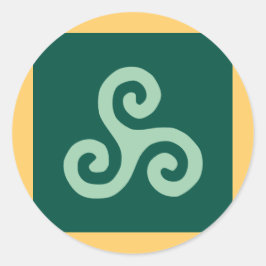 Celtisme 1 ronde sticker