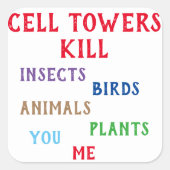 Celtorens doden sticker (Voorkant)