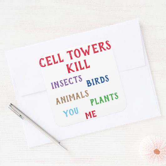 Celtorens doden sticker (Envelop)