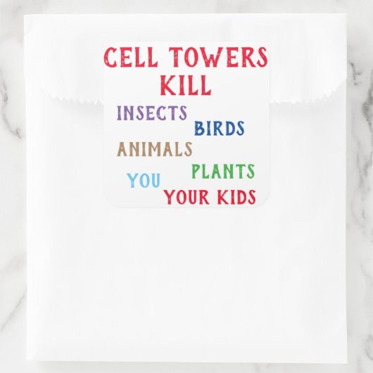 Celtorens doden sticker (Tas)