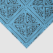 celvierkant knot tissuepapier (Detail)