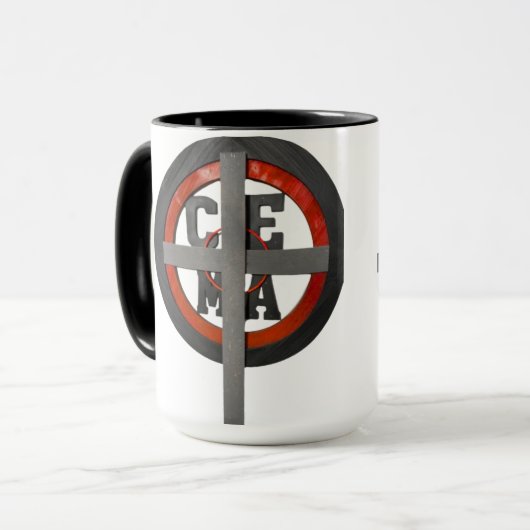 CEMA Coffe Chats Mok (Voorkant links)