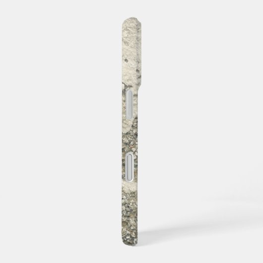 Cement Block Wall iPhone 16 Hoesje (Rechterkant)