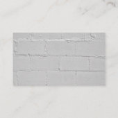 Cement Block Wall Visitekaartje (Achterkant)
