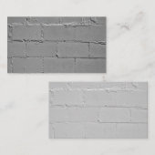 Cement Block Wall Visitekaartje (Voorkant / Achterkant)