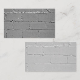 Cement Block Wall Visitekaartje
