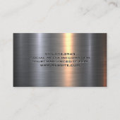 Cement en stortbak | Bouwvoertuigen Visitekaartje (Achterkant)