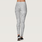 Cement Faux Concrete Masonry Funny Leggings (Achterkant)
