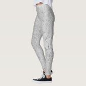 Cement Faux Concrete Masonry Funny Leggings (Links)