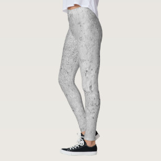 Cement Faux Concrete Masonry Funny Leggings
