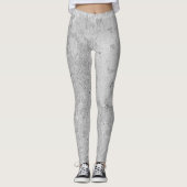 Cement Faux Concrete Masonry Funny Leggings (Voorkant)