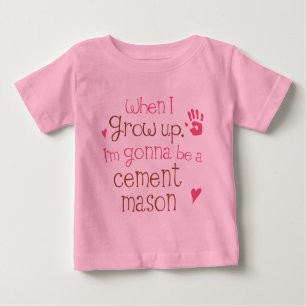 Cement Mason (Future) Baby Baby T-Shirt