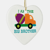 Cement Mixer Big Brother Keramisch Ornament (Rechts)