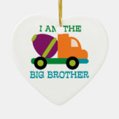 Cement Mixer Big Brother Keramisch Ornament (Voorkant)
