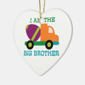 Cement Mixer Big Brother Keramisch Ornament (Links)