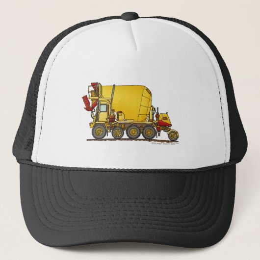 Cement Mixer Front Discharge Truck Construction Ha Trucker Pet (Voorkant)