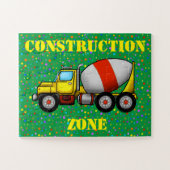Cement Mixer Puzzle Legpuzzel (Horizontaal)