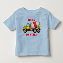 Cement Mixer Toddler Fine Jersey T-Shirt