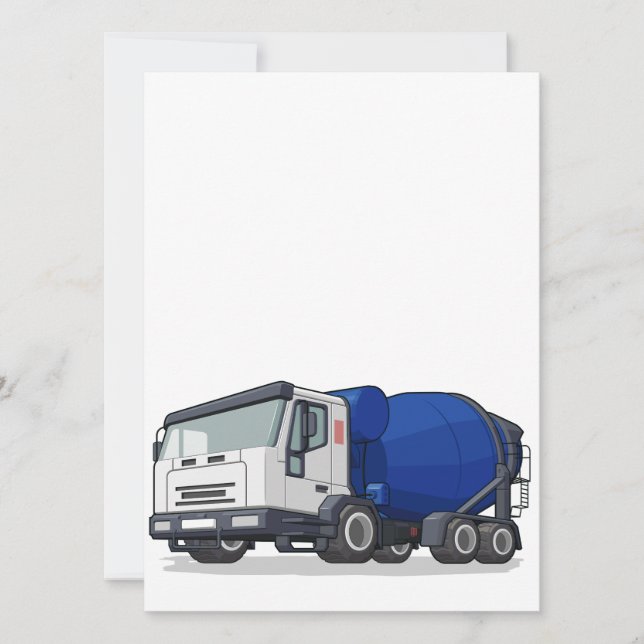 Cement Mixer Truck (Voorkant)