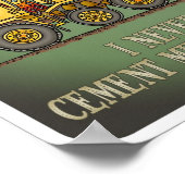 Cement Mixer Truck Operator Quote Poster (Hoek)