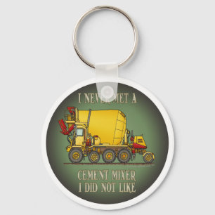 Cement Mixer Truck Operator Quote Sleutelhanger