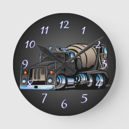 Cement Mixer Truck Ronde Klok