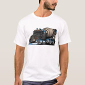 Cement Mixer Truck T-shirt (Voorkant)