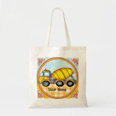 Cement Mixer Truck Tote Bag (Voorkant)