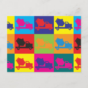 Cement Pop Art Briefkaart
