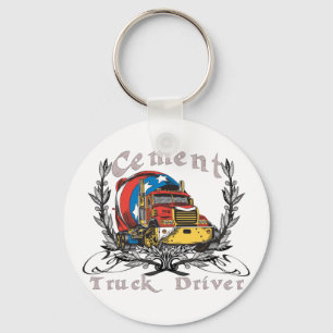 Cement Truck Driver Sleutelhanger