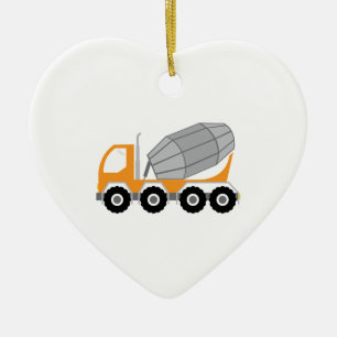 Cement Truck Keramisch Ornament