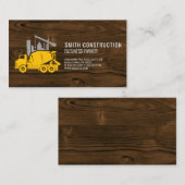 Cement Truck | Ontwikkeling van onroerend goed | B Visitekaartje (Voorkant / Achterkant)