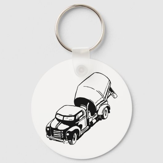 Cement Truck Sleutelhanger (Voorkant)