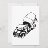 Cement Truck Uitnodigingen (Voorkant)