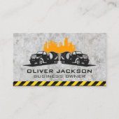 Cement Trucks | Stad | Bouw Visitekaartje (Voorkant)