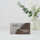 Cement Wood Panels Construction Visitekaartje (Staand voorkant)