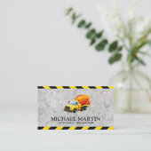 cementmenger | exploitant met vergunning visitekaartje (Staand voorkant)