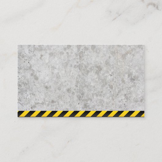 cementmenger visitekaartje (Achterkant)