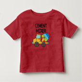 Cementmixer Kinder Shirts (Voorkant)