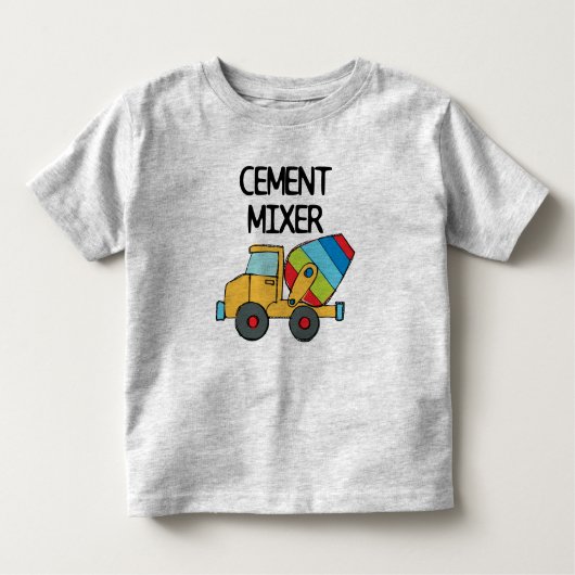 Cementmixer Kinder Shirts (Voorkant)