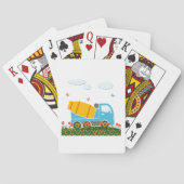 Cementmixer Pokerkaarten (Achterkant)