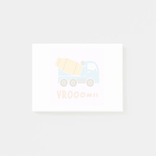 Cementmixer Post-it® Notes (Voorkant)