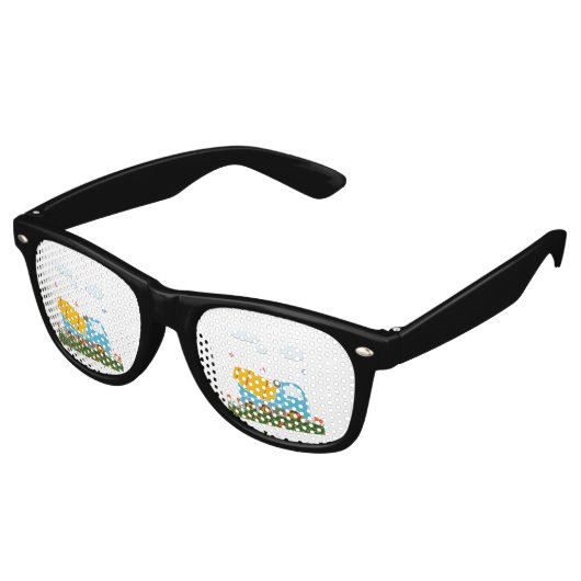 Cementmixer Retro Zonnebril (Gekanteld)