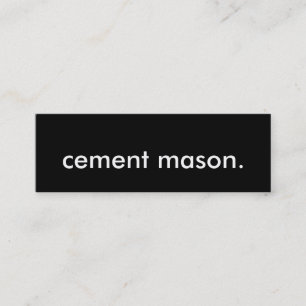 cementmoer. mini visitekaartje