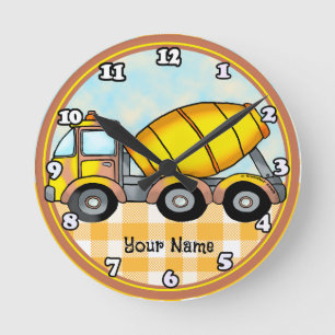 Cementmolenwagen ronde klok