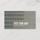 CEMENTO HORMIGON CONSTRUCCION INGENIERIA CIVIL VISITEKAARTJE (Achterkant)